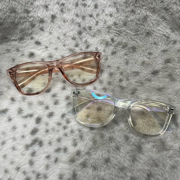 2 Pair Blue Light Glasses - Picture 2 of 6